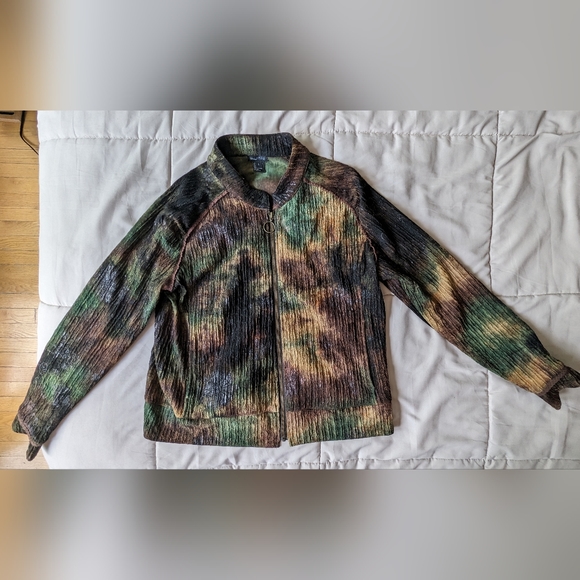 Large Multiples zip-up jacket , Large - Picture 2 of 6